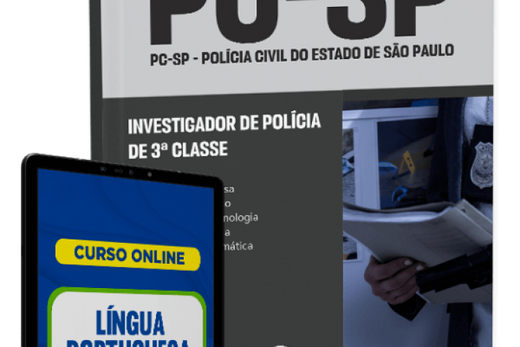 Apostila PC SP 2023 Investigador de Polícia de 3ª classe Apostila PDF