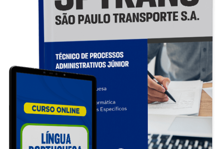 Apostila SPTrans 2023 Técnico de Processos Administrativos Júnior