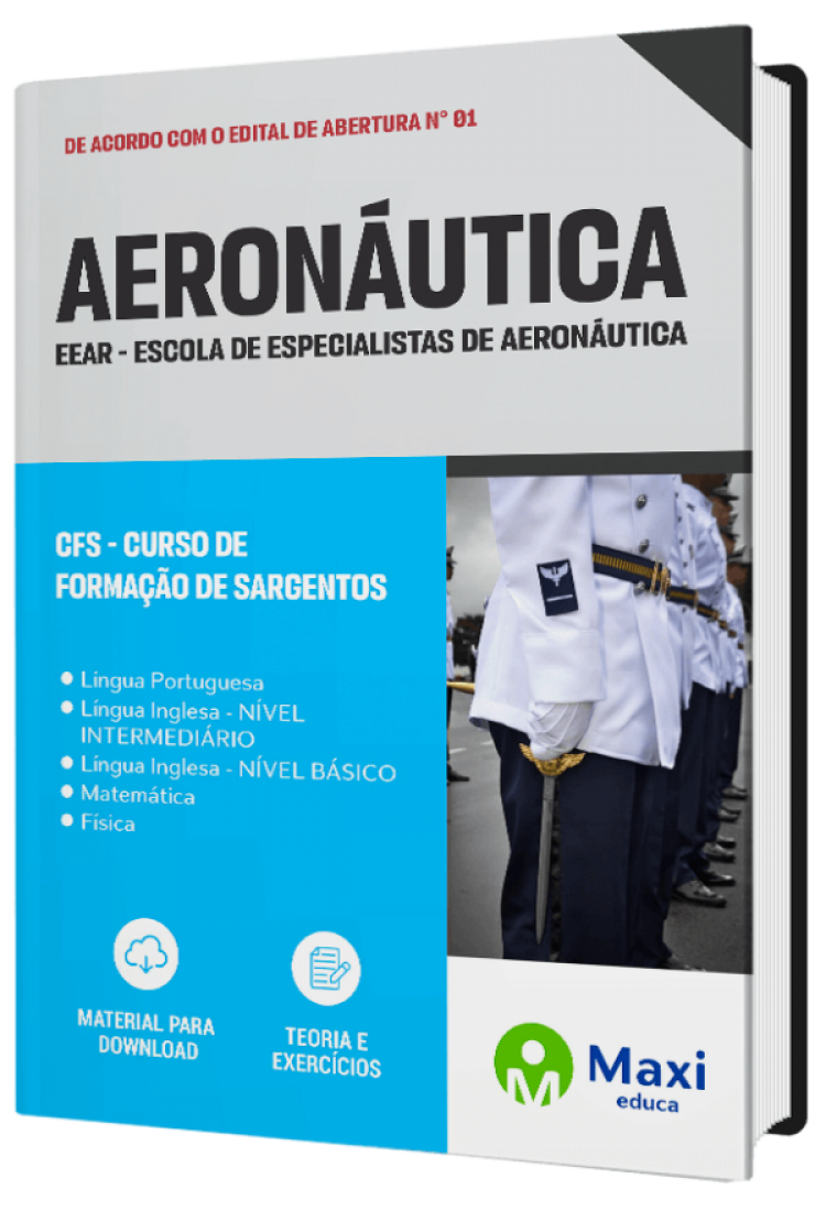 - Apostila Aeronáutica 2023 CFS - Curso de Formação de Sargentos