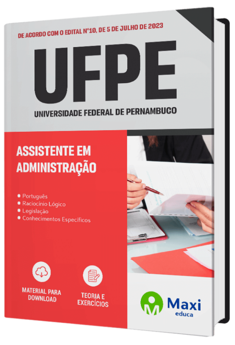 - Apostila UFPE - 2023 Assistente em administração