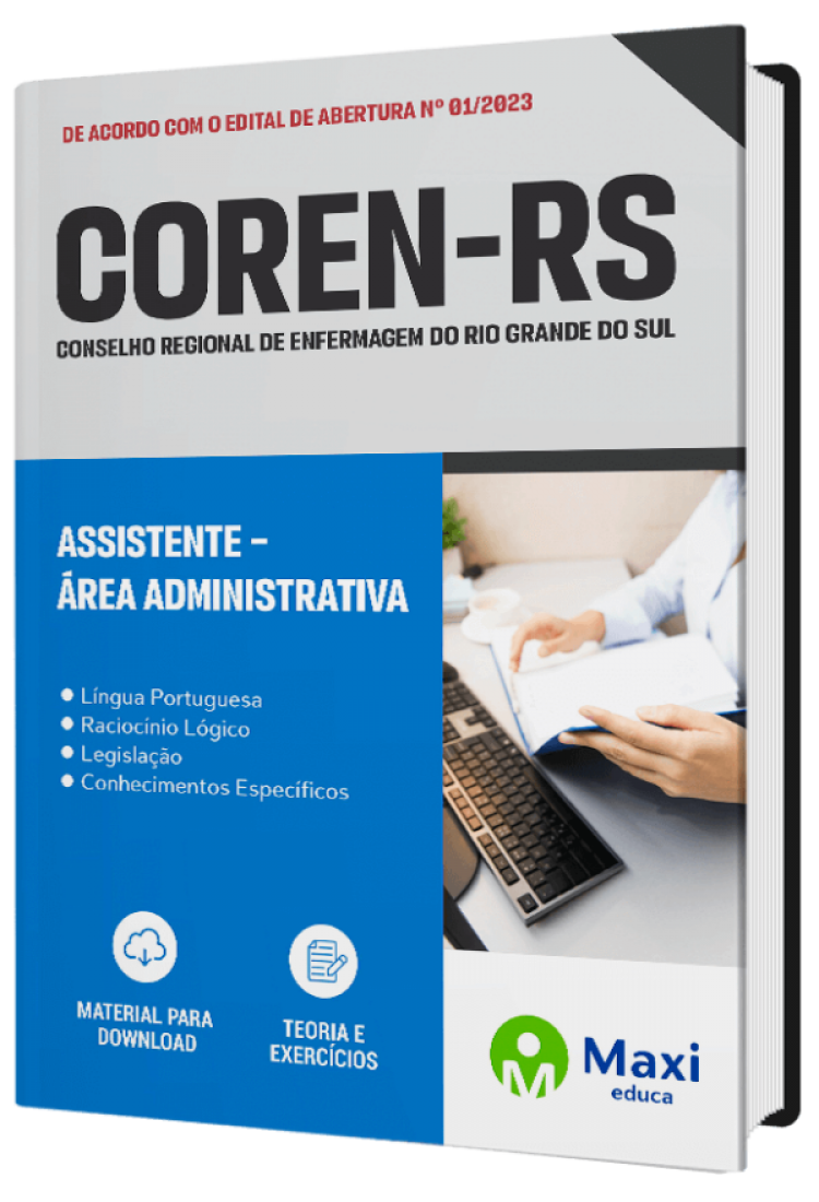 - Apostila COREN-RS - 2023 Assistente – Área Administrativa
