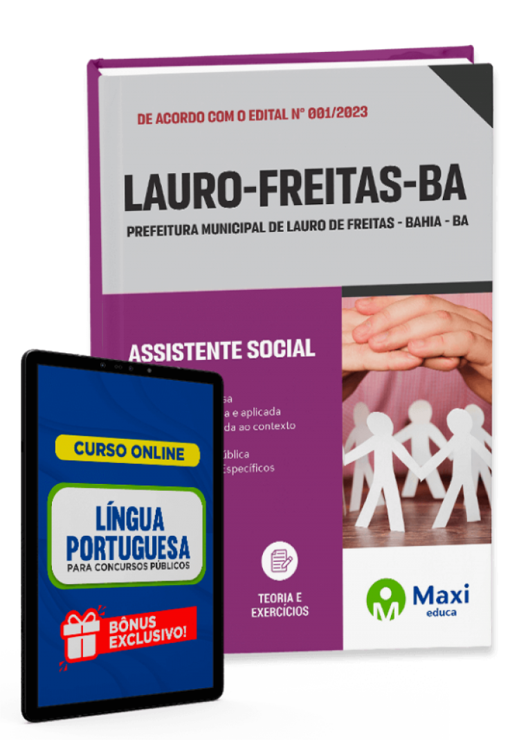 - Apostila Prefeitura de Lauro de Freitas - BA - 2023 Assistente Social