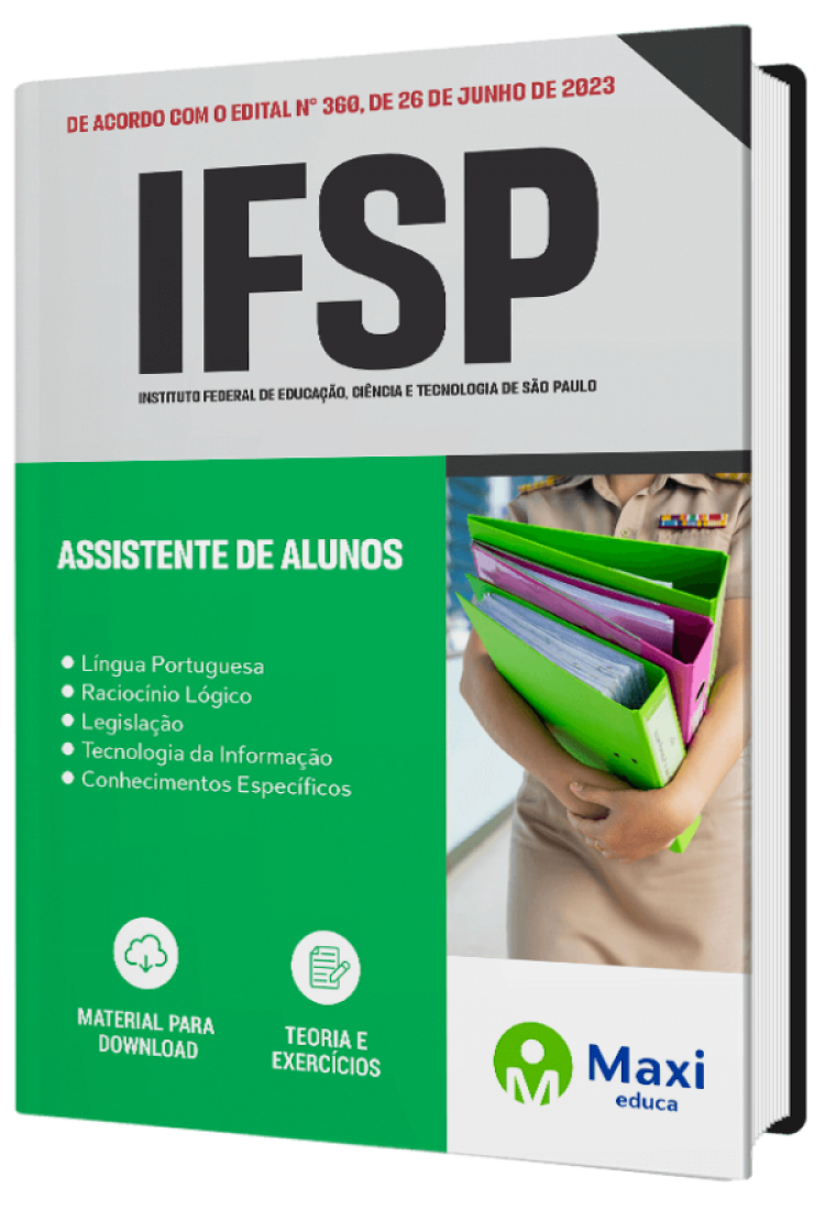 - Apostila IFSP - 2023 Assistente de alunos