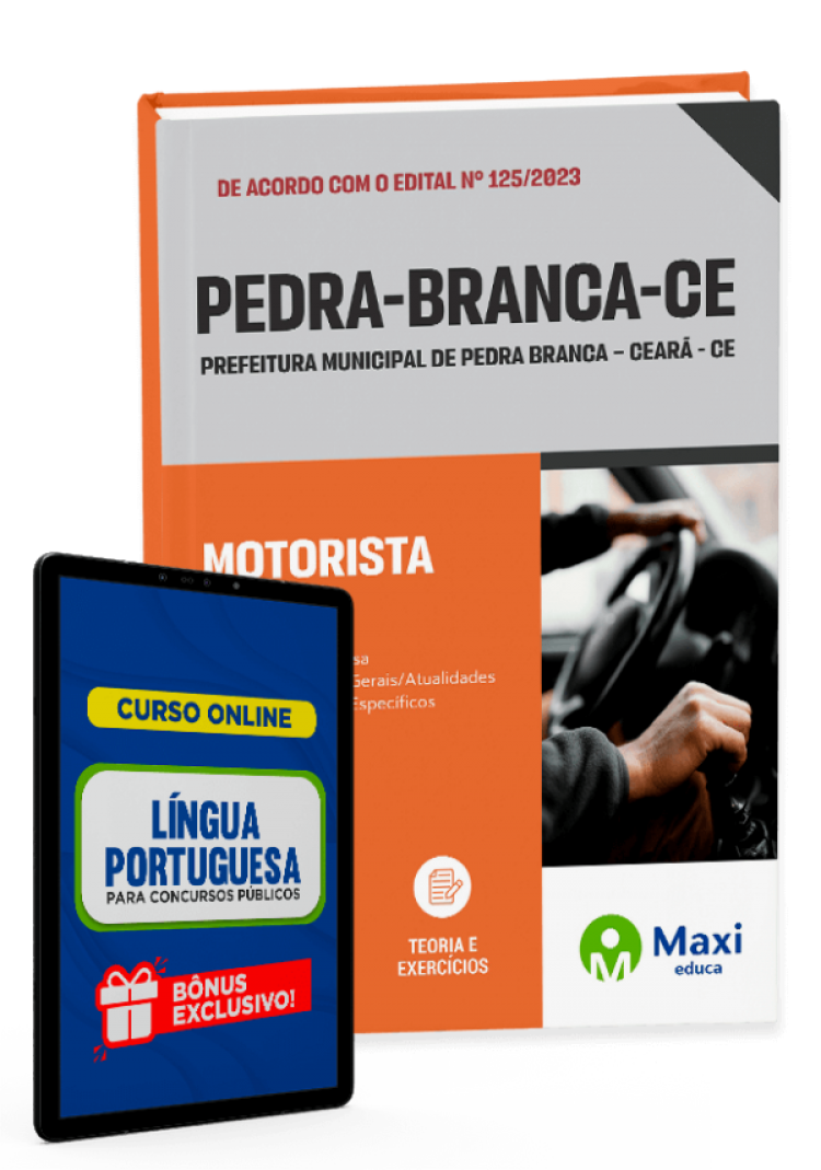 - Apostila Prefeitura de Pedra Branca - CE - 2023 Motorista