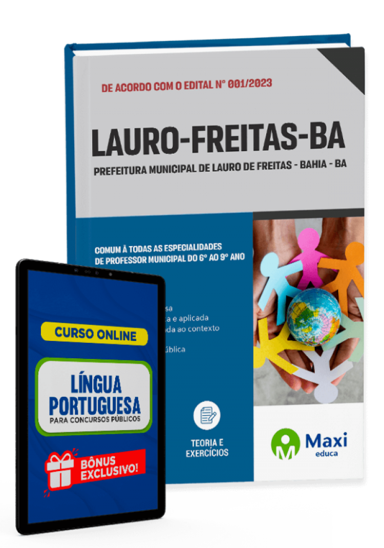 - Apostila Prefeitura de Lauro de Freitas - BA - 2023 Comum a todas as especialidades de Professor