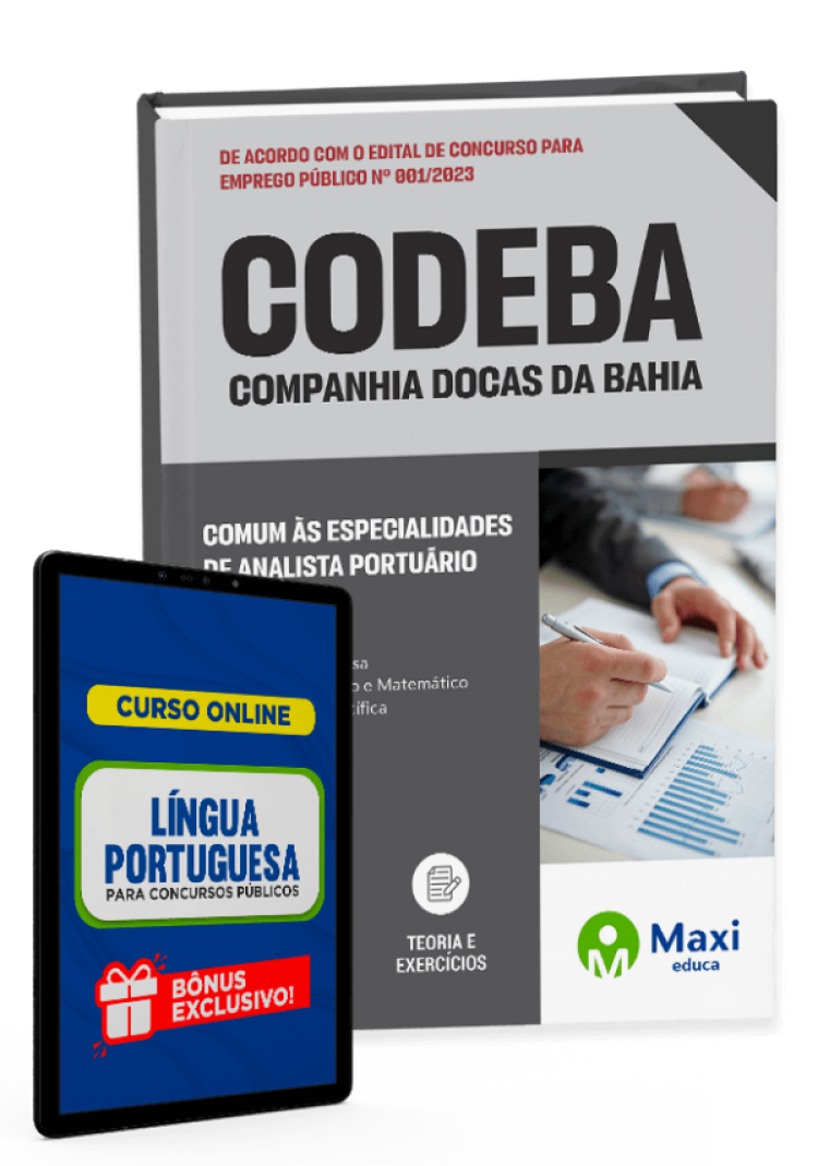 - Apostila CODEBA - 2023 Comum às especialidades de Analista Portuário
