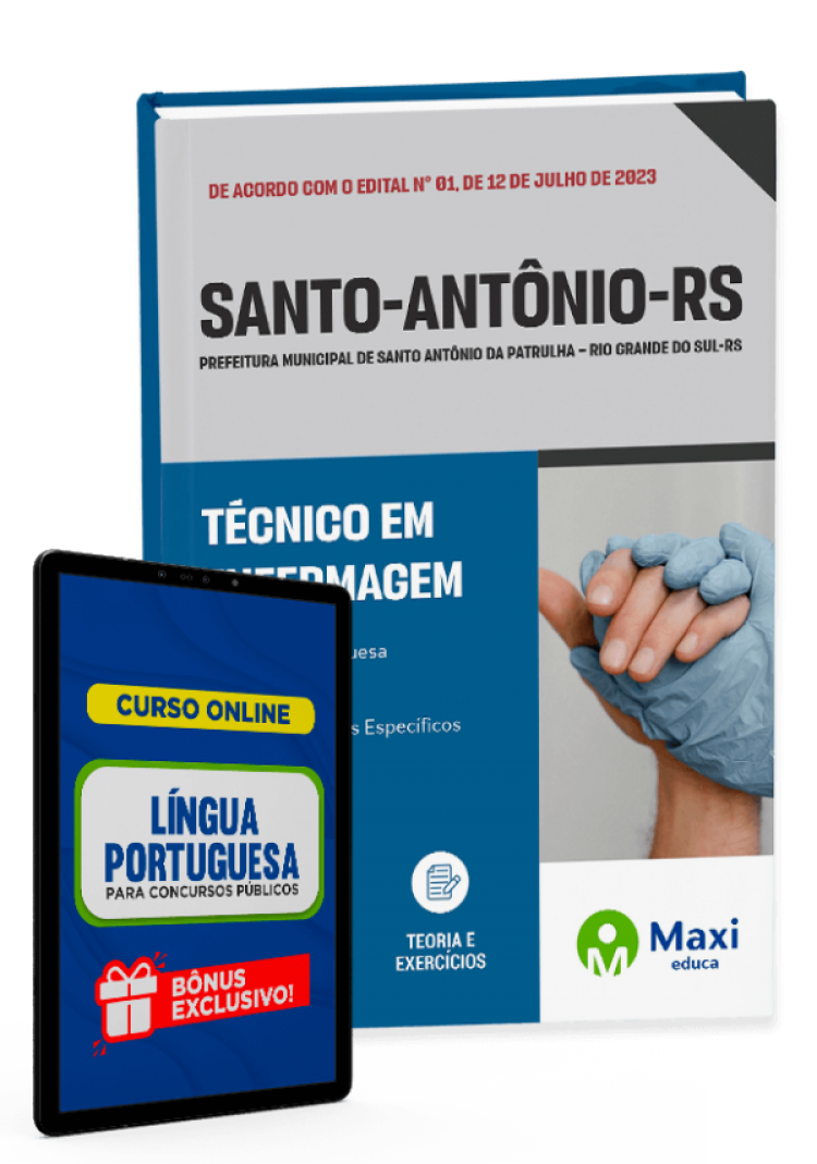 - Apostila Prefeitura de Santo Antônio da Patrulha - RS - 2023 Técnico em Enfermagem