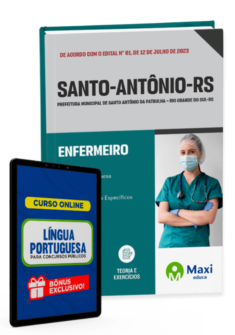 - Apostila Prefeitura de Santo Antônio da Patrulha - RS - 2023 Enfermeiro