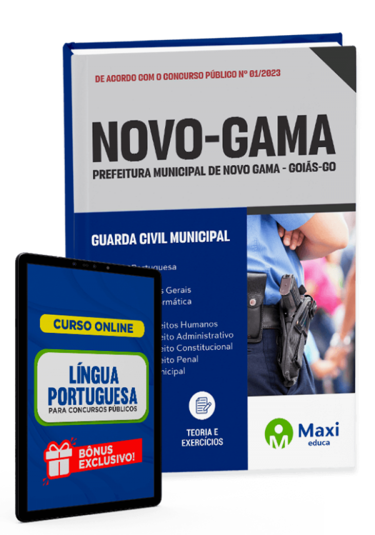 - Apostila Prefeitura de Novo Gama - GO - 2023 Guarda Civil Municipal