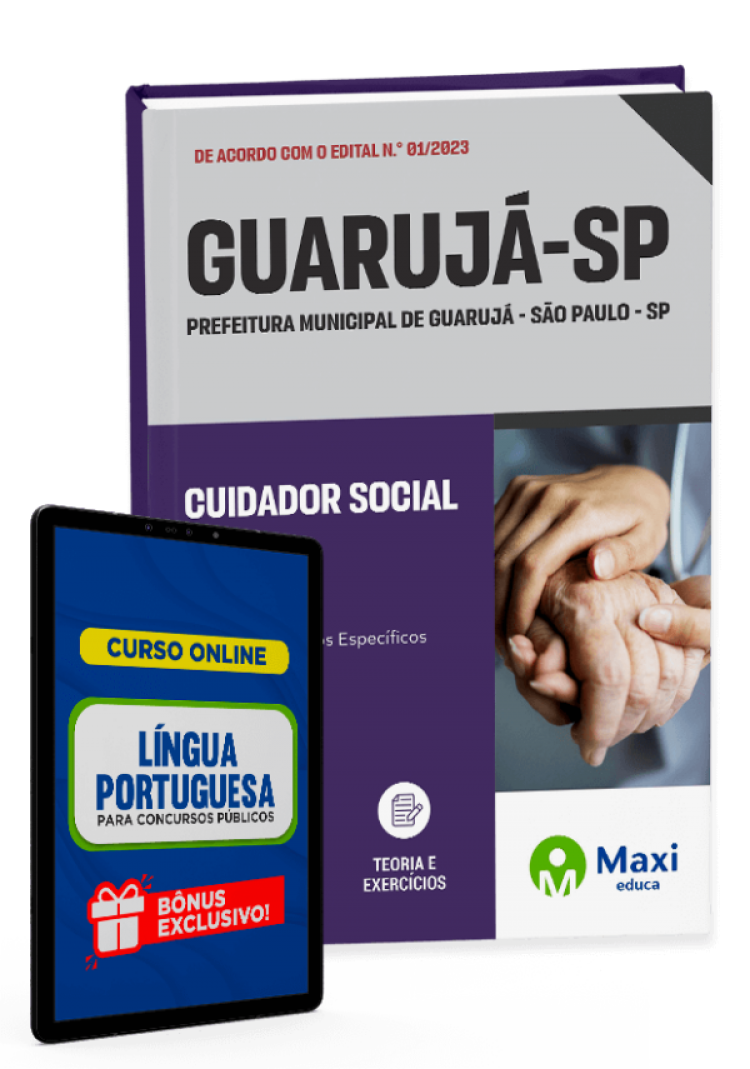 - Apostila Prefeitura de Guarujá - SP 2023 Cuidador Social
