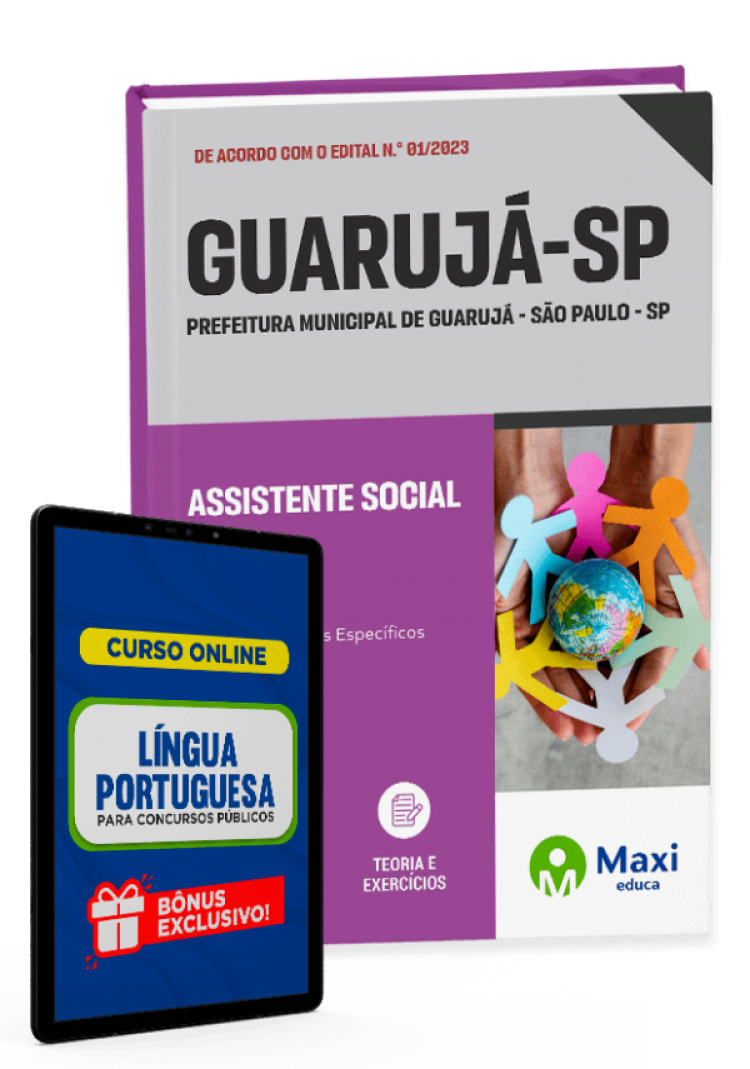 - Apostila Prefeitura de Guarujá - SP 2023 Assistente Social