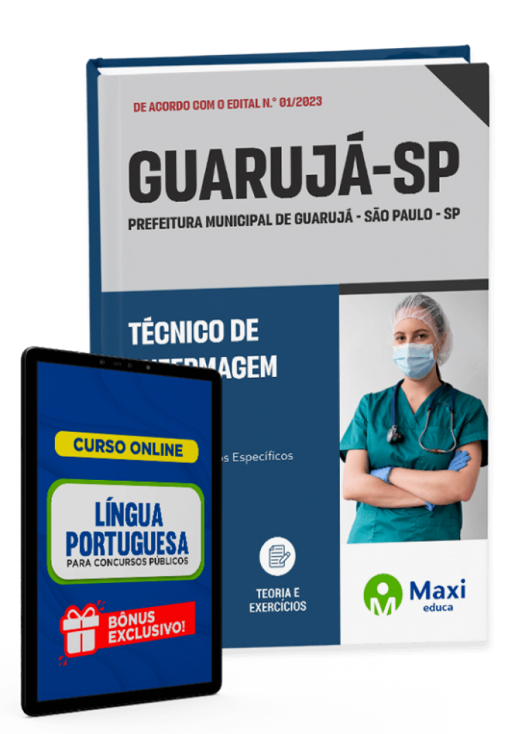 - Apostila Prefeitura de Guarujá - SP 2023 Técnico de enfermagem