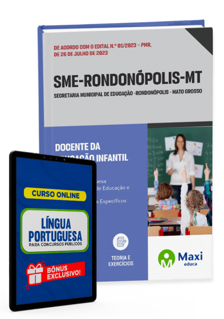 - Apostila SME Rondonópolis -MT - 2023 Docente da Educação Infantil