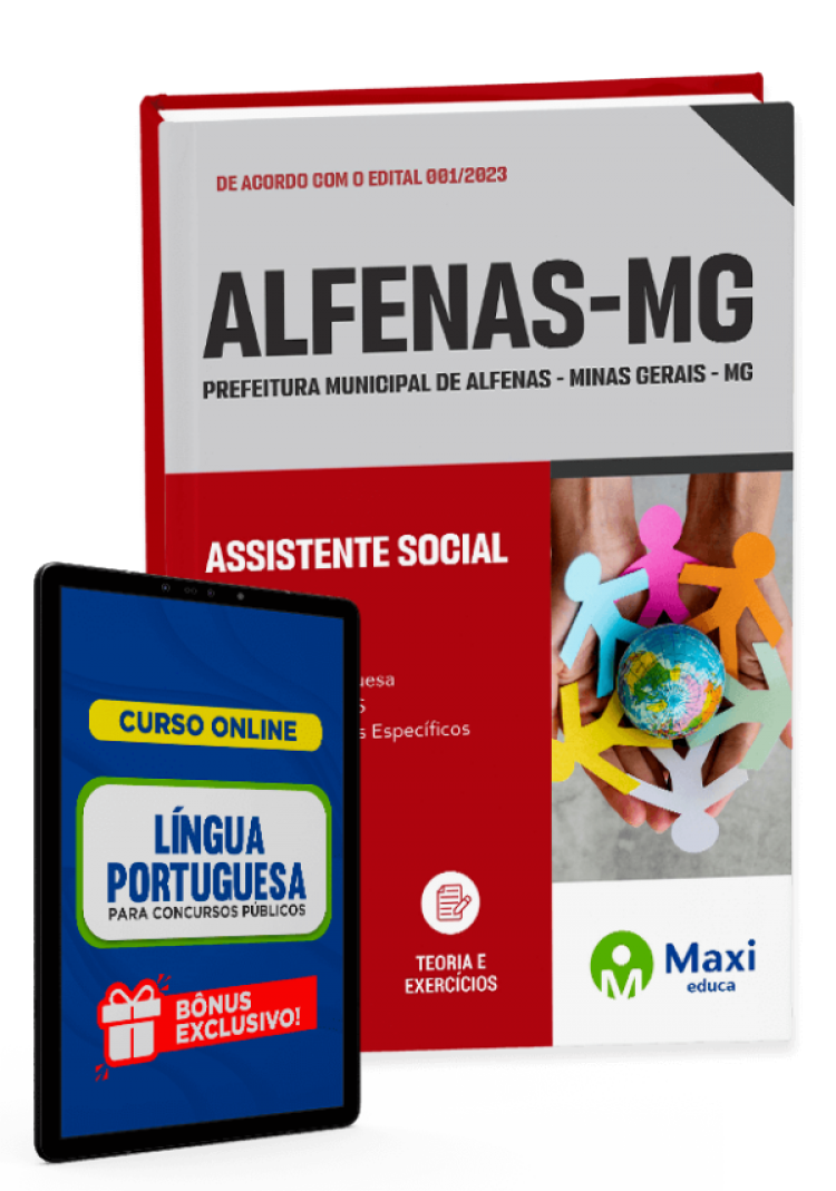 - Apostila Prefeitura de Alfenas - MG - 2023 Assistente Social