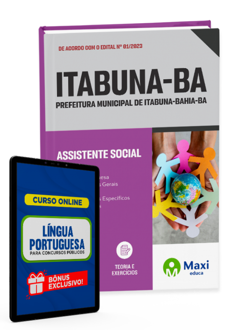 - Apostila Prefeitura de Itabuna - BA - 2023 Assistente Social