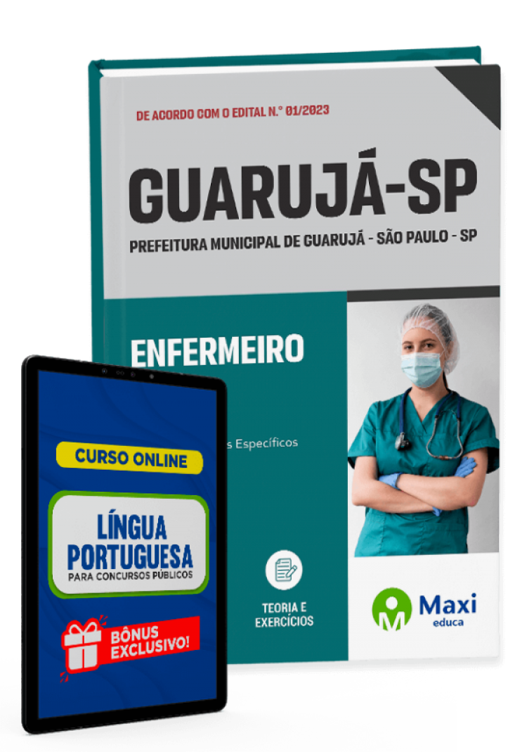 - Apostila Prefeitura de Guarujá - SP 2023 Enfermeiro