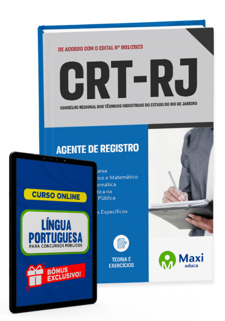 - Apostila CRT - RJ - 2023 Agente de Registro