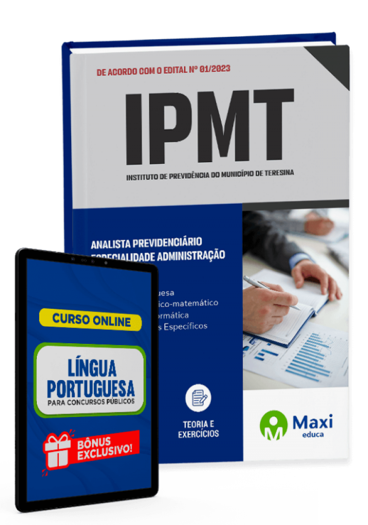 - Apostila IPMT - 2023 Analista Previdenciário - Especialidade Administração