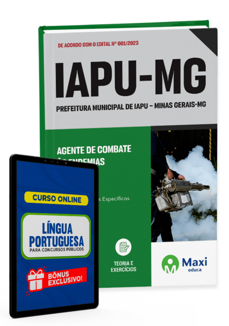 - Apostila Prefeitura de Iapu - MG - 2023 Agente de Combate às Endemias