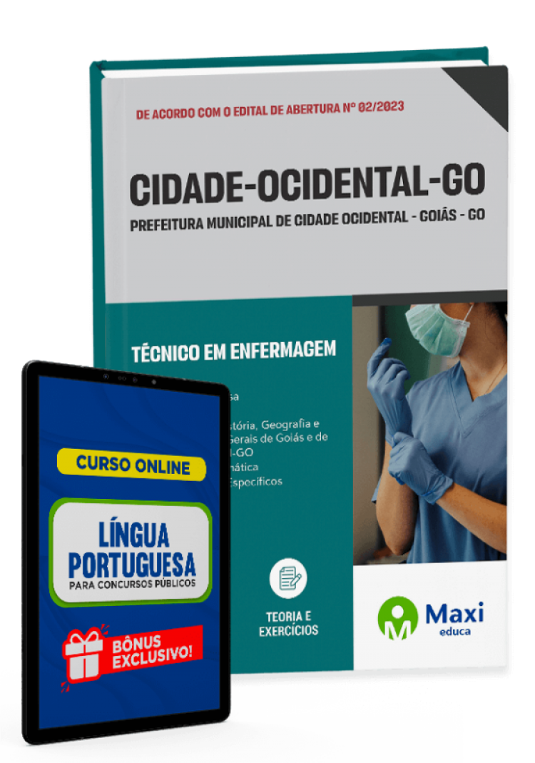 - Apostila Prefeitura de Cidade Ocidental - GO - 2023 Técnico em Enfermagem