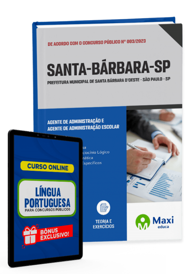 - Apostila Prefeitura de Santa Bárbara d’Oeste - SP - 2023 Técnico em Enfermagem