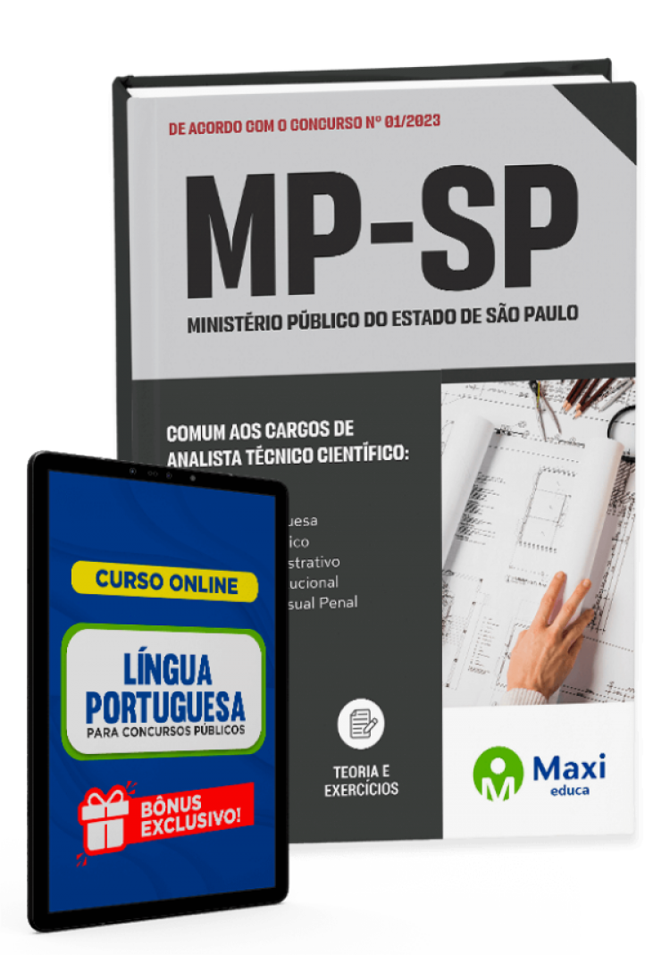 - Apostila MP-SP - 2023 Comum aos cargos de Analista Técnico Científico: Engenheiro Ambiental, Engenheiro Eletricista e Fonoaudiólogo