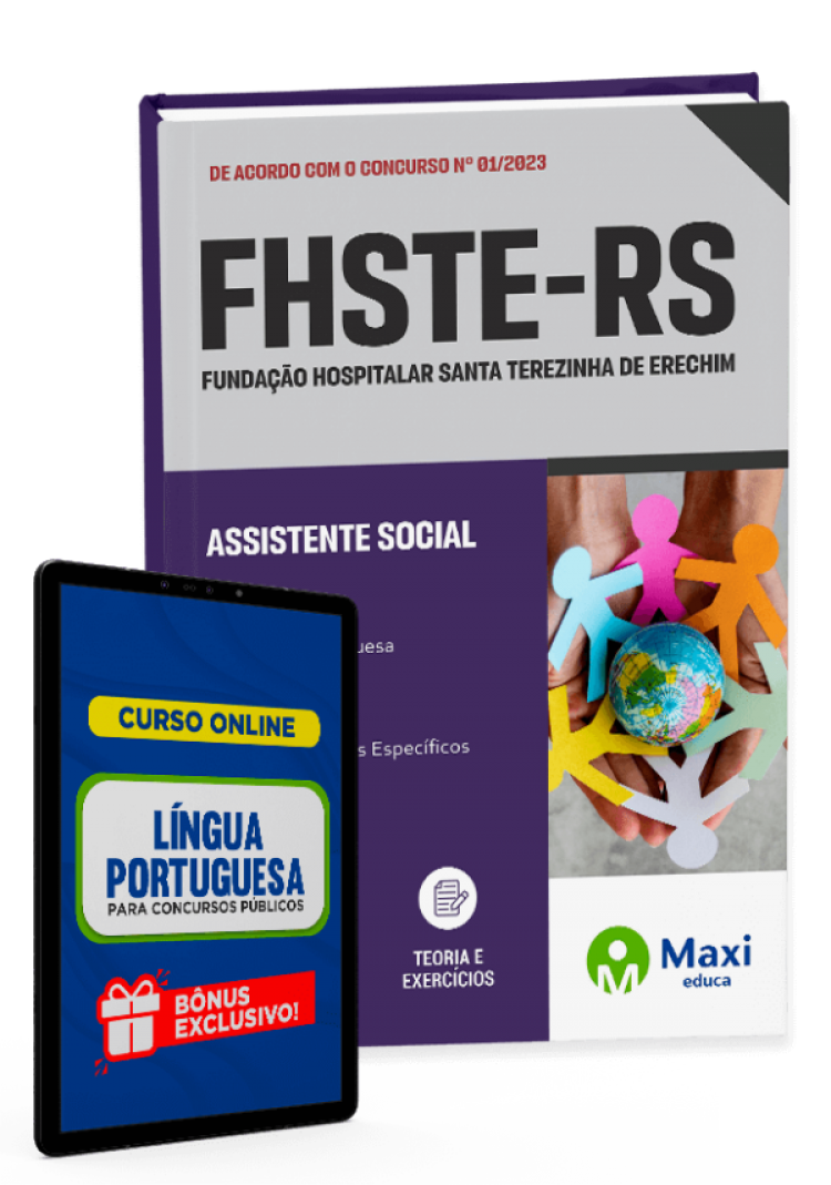 - Apostila FHSTE-RS - 2023 Assistente Social