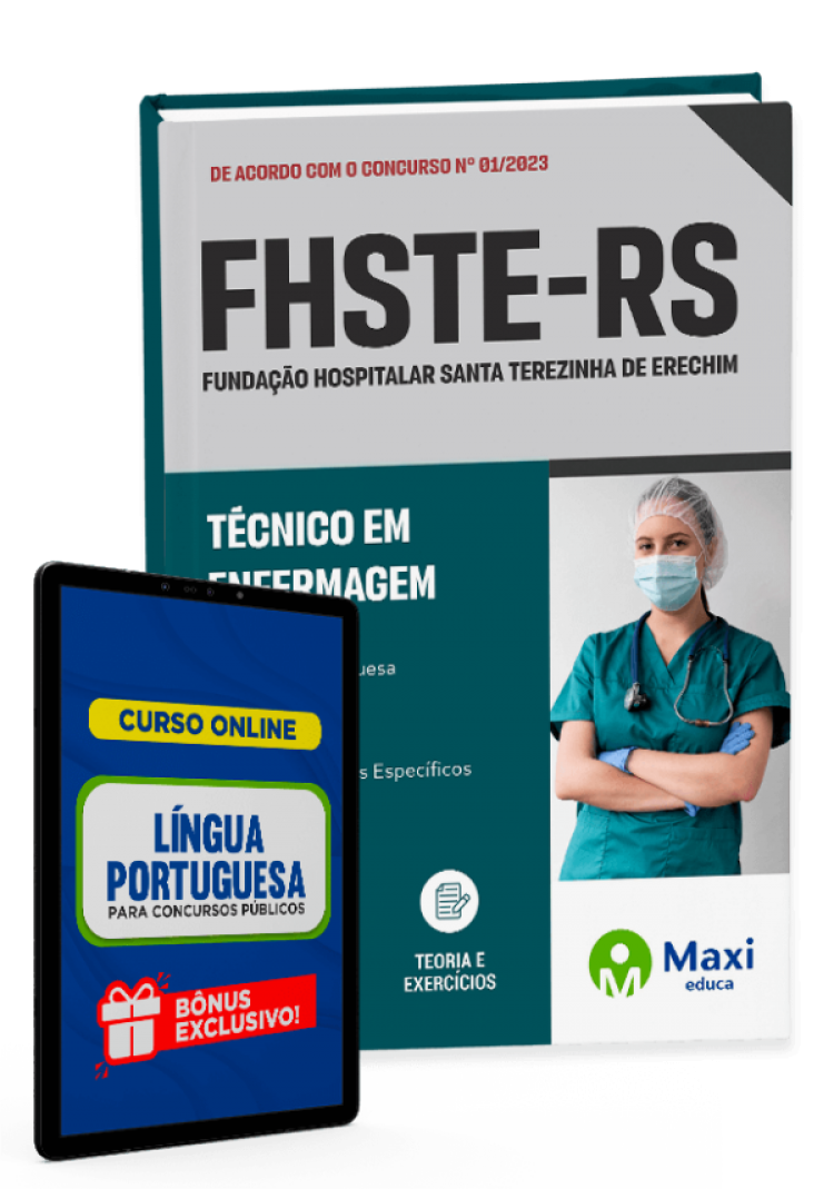 - Apostila FHSTE-RS - 2023 Técnico em Enfermagem