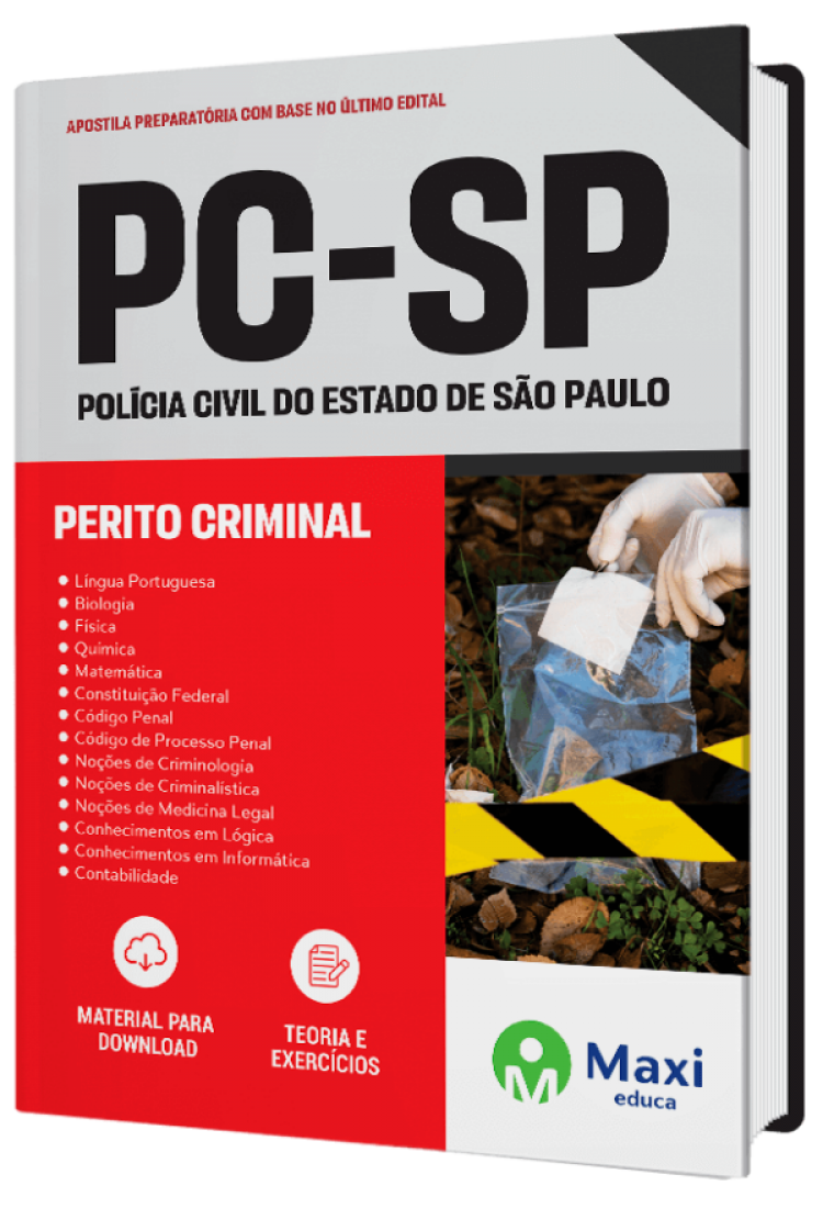 - Apostila Preparatória PC-SP 2023 Perito Criminal
