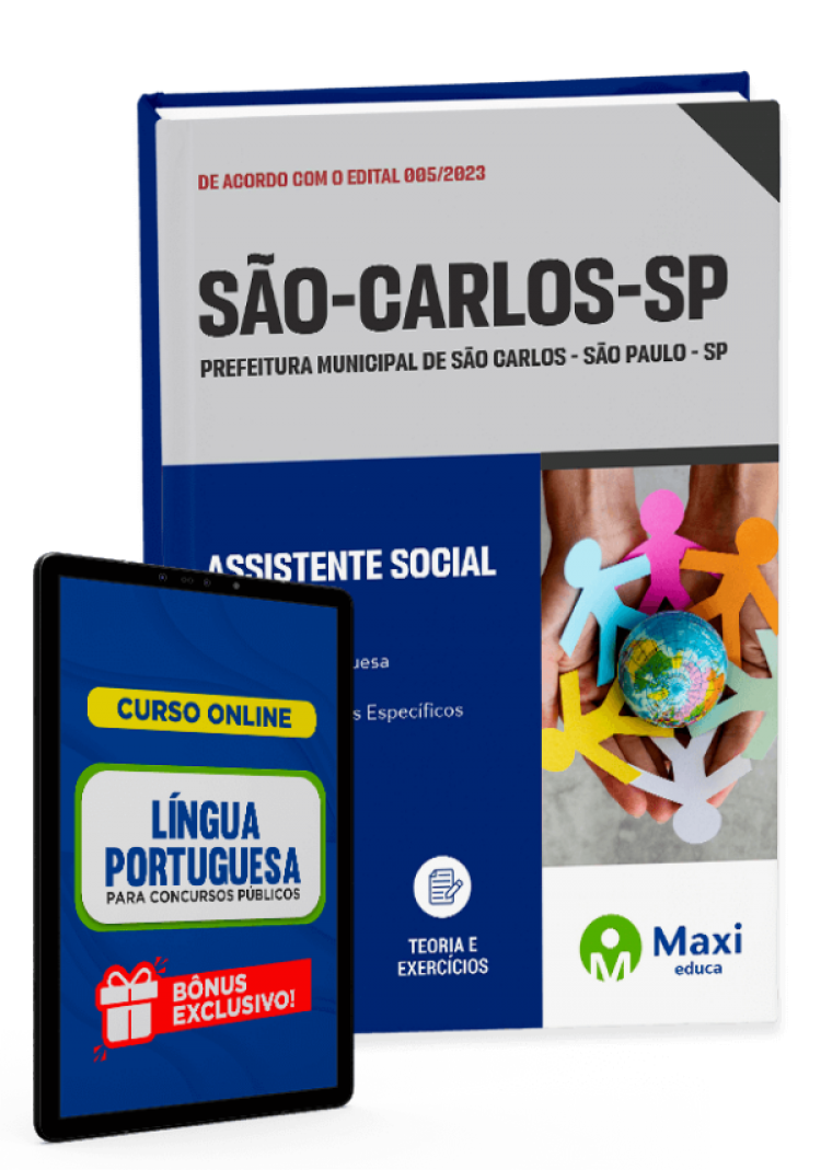 - Apostila Prefeitura de São Carlos - SP - 2023 Assistente Social