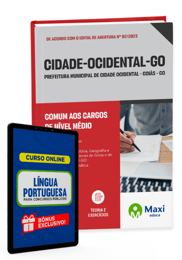 - Apostila Prefeitura de Cidade Ocidental - GO - 2023 Comum aos cargos de Nível Superior