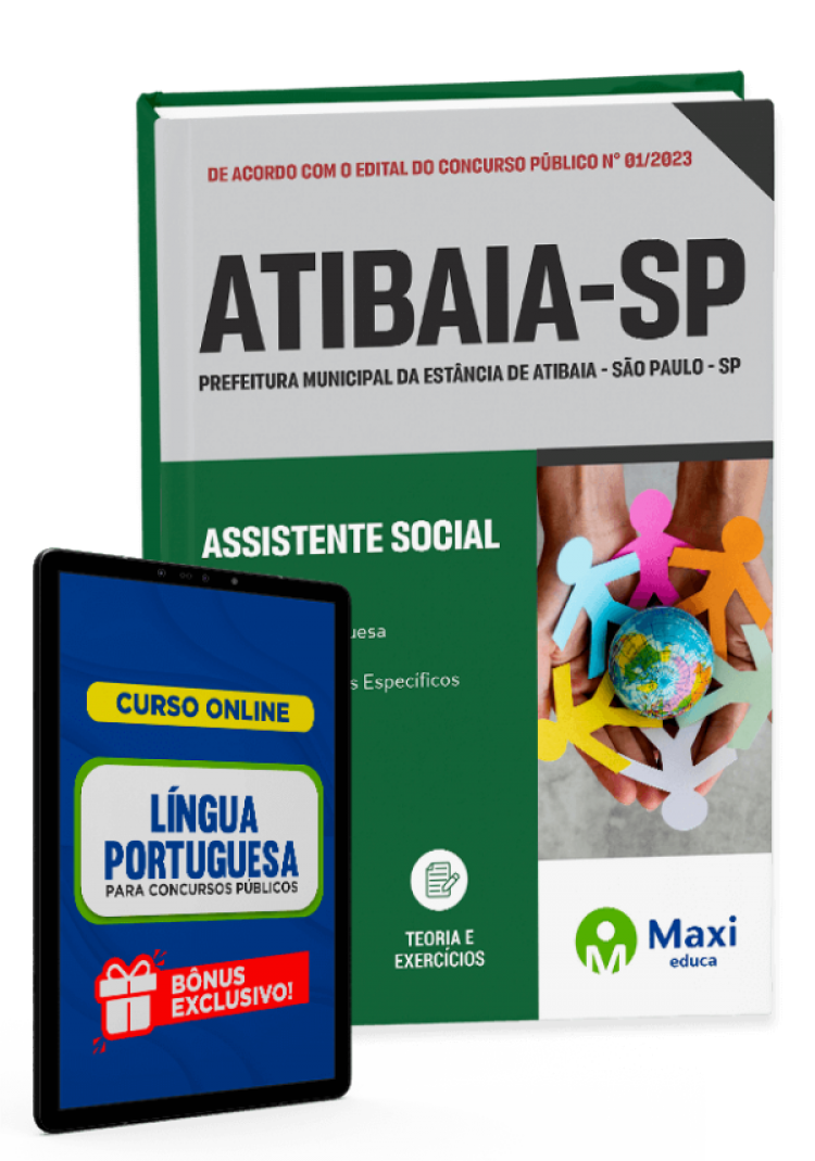 - Apostila Prefeitura da Estância de Atibaia - SP - 2023 Assistente Social