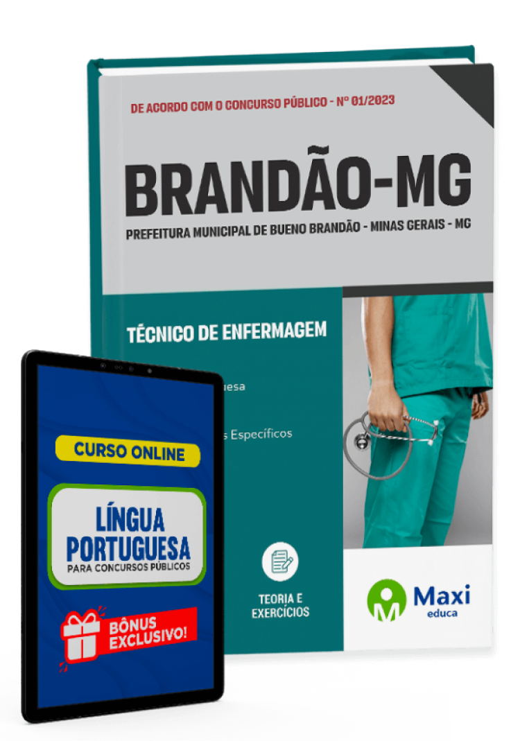 - Apostila Prefeitura de Bueno Brandão - MG - 2023 Técnico de Enfermagem