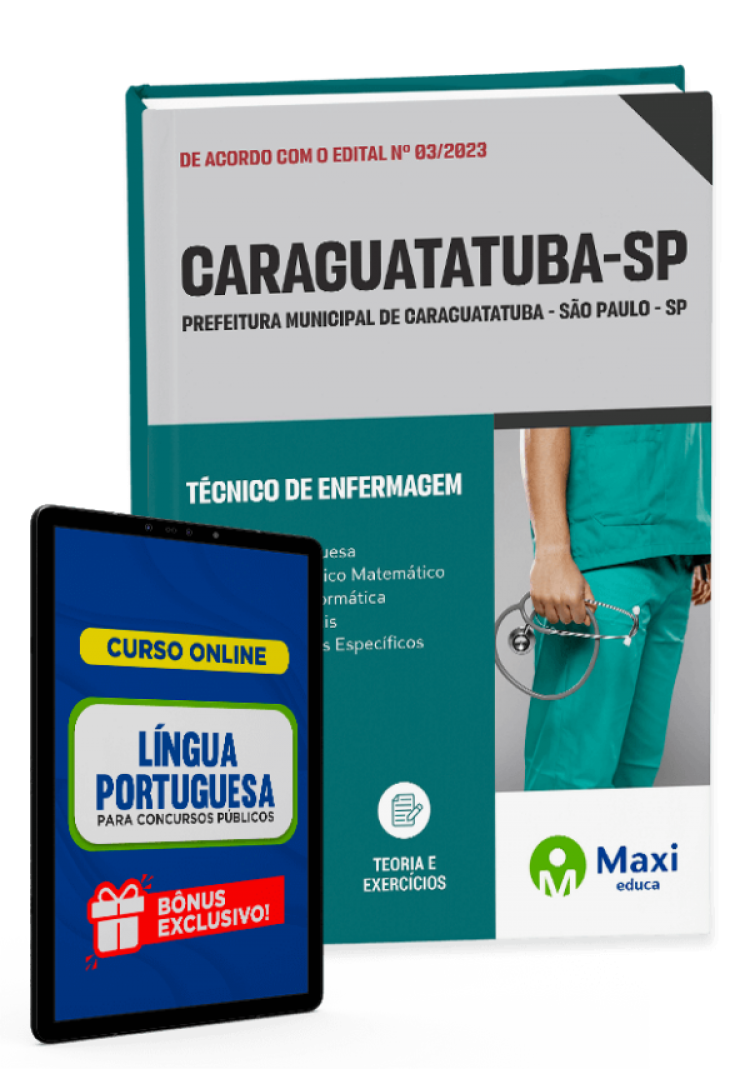 - Apostila Prefeitura de Caraguatatuba - SP - 2023 Técnico de Enfermagem
