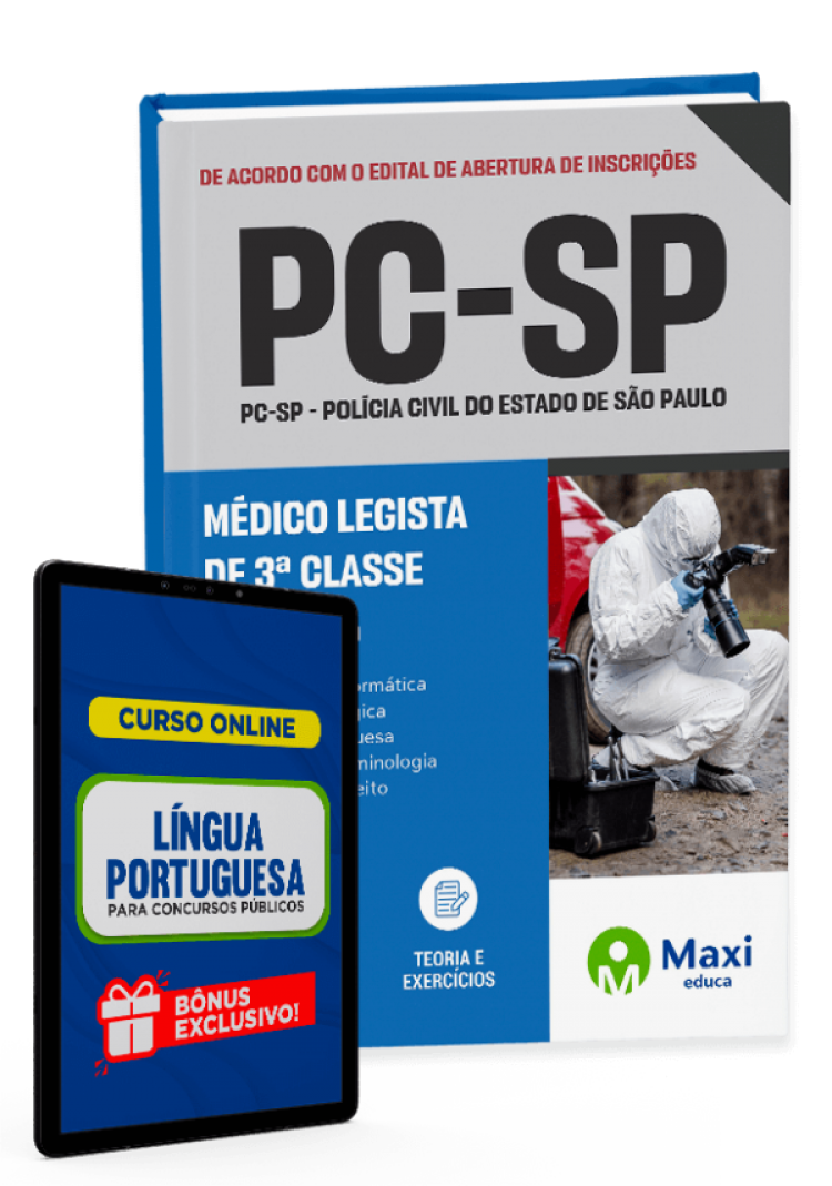 - Apostila PC-SP - 2023 Médico Legista de 3ª Classe