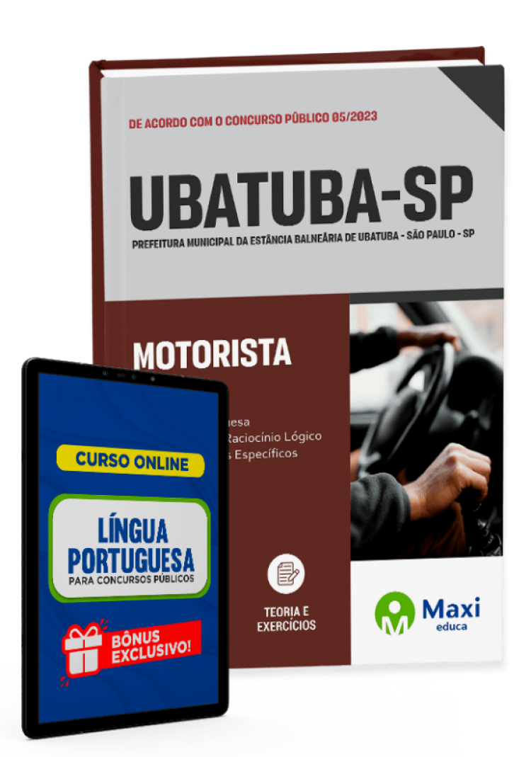 - Apostila Prefeitura da Estância Balneária de Ubatuba - SP - 2023 Motorista