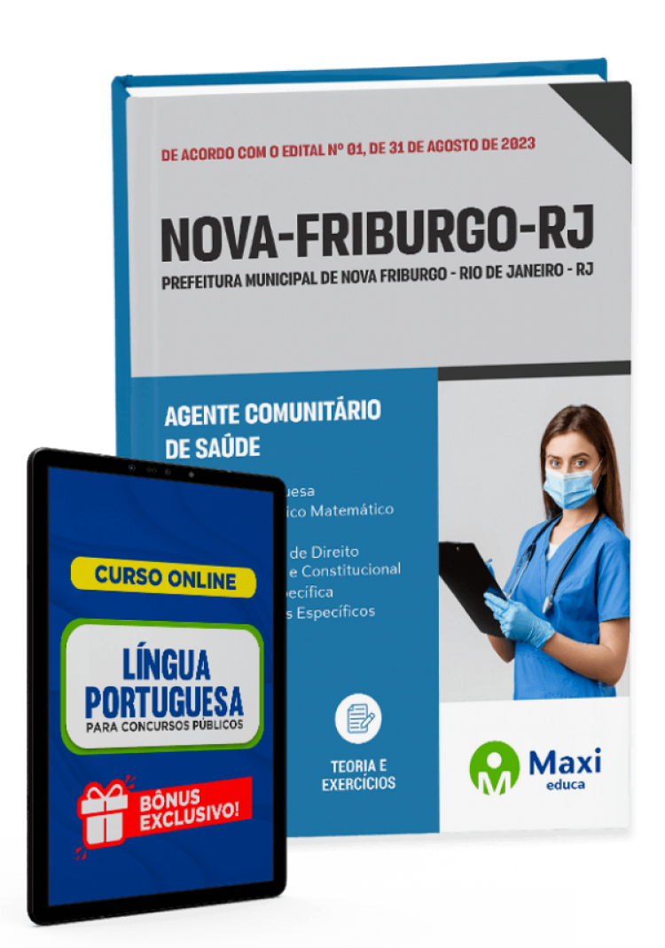 - Apostila Prefeitura de Nova Friburgo - RJ - 2023 Agente Comunitário de Saúde