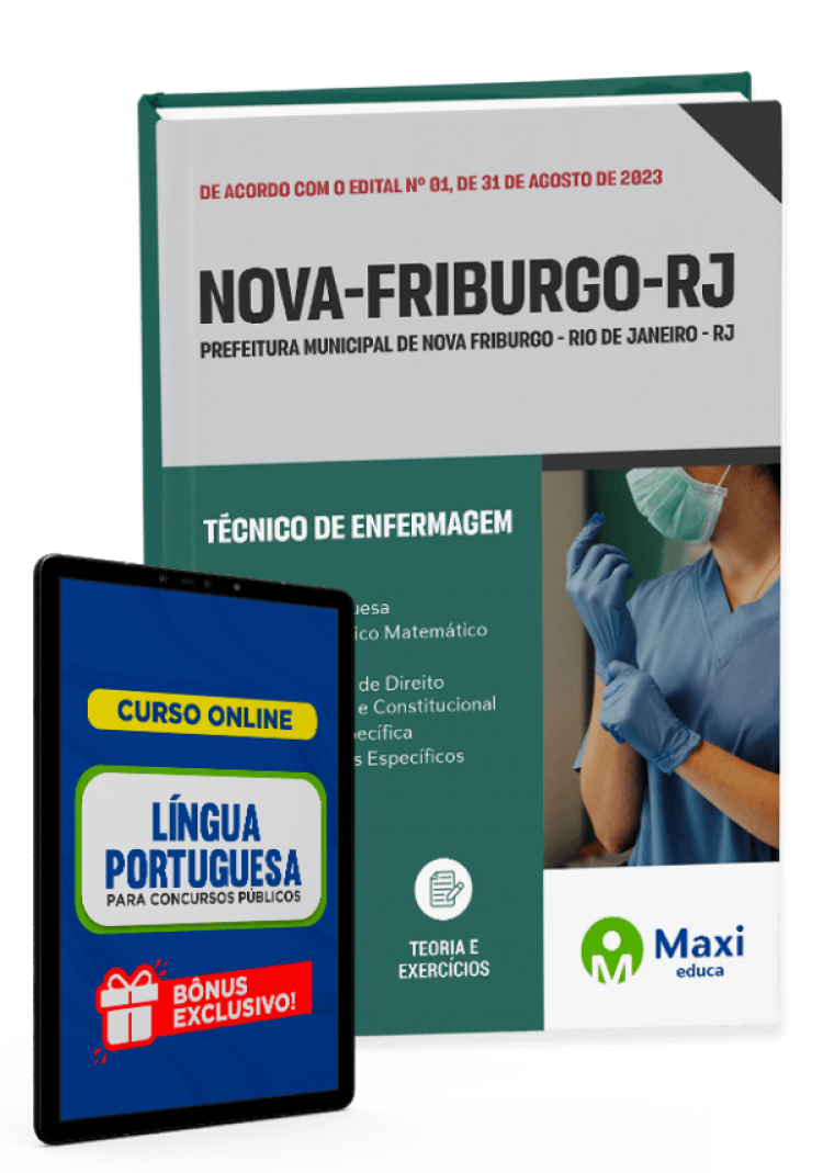 - Apostila Prefeitura de Nova Friburgo - RJ - 2023 Técnico de Enfermagem