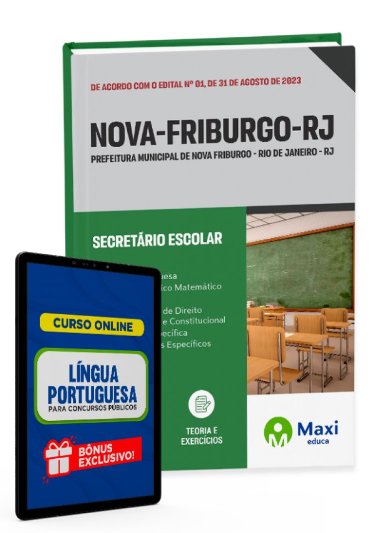 - Apostila Prefeitura de Nova Friburgo - RJ - 2023 Secretário Escola