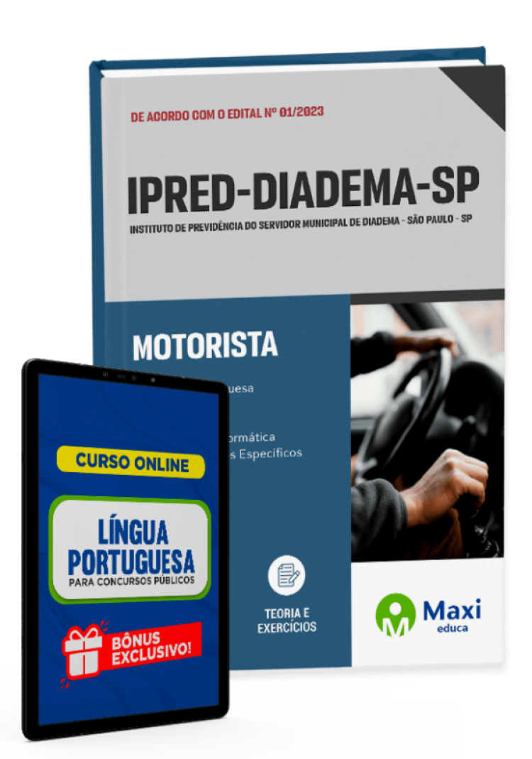 - Apostila IPRED Diadema - SP - 2023 Motorista