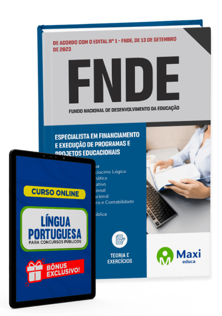 - Apostila FNDE - 2023 Especialista em Financiamento e Execução de Programas e Projetos Educacionais