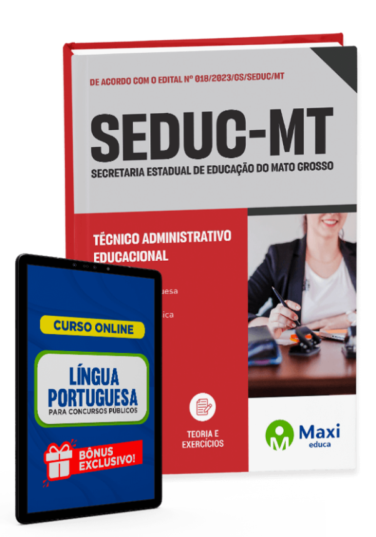 - Apostila SEDUC-MT - 2023 Técnico Administrativo Educacional