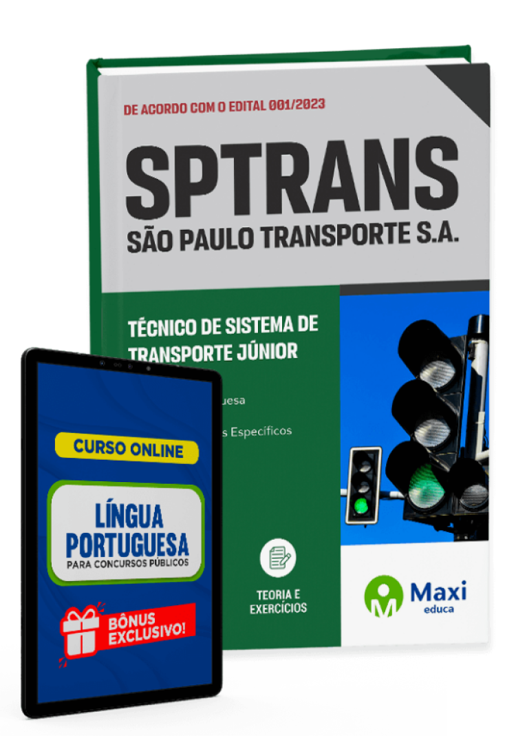 - Apostila SPTrans - 2023 Técnico de Sistema de Transporte Júnior