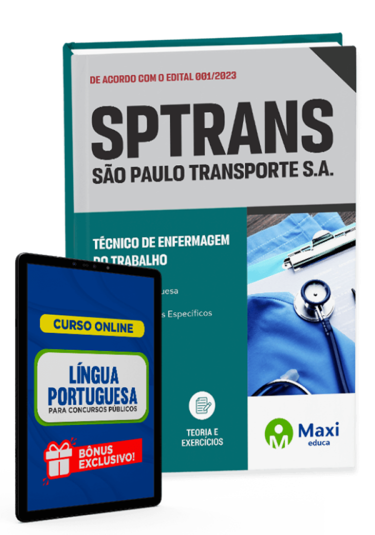 - Apostila SPTrans - 2023 Técnico de Enfermagem do Trabalho