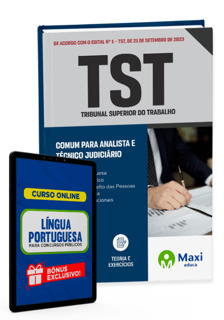 - Apostila TST - 2023 Comum para Analista e Técnico Judiciário