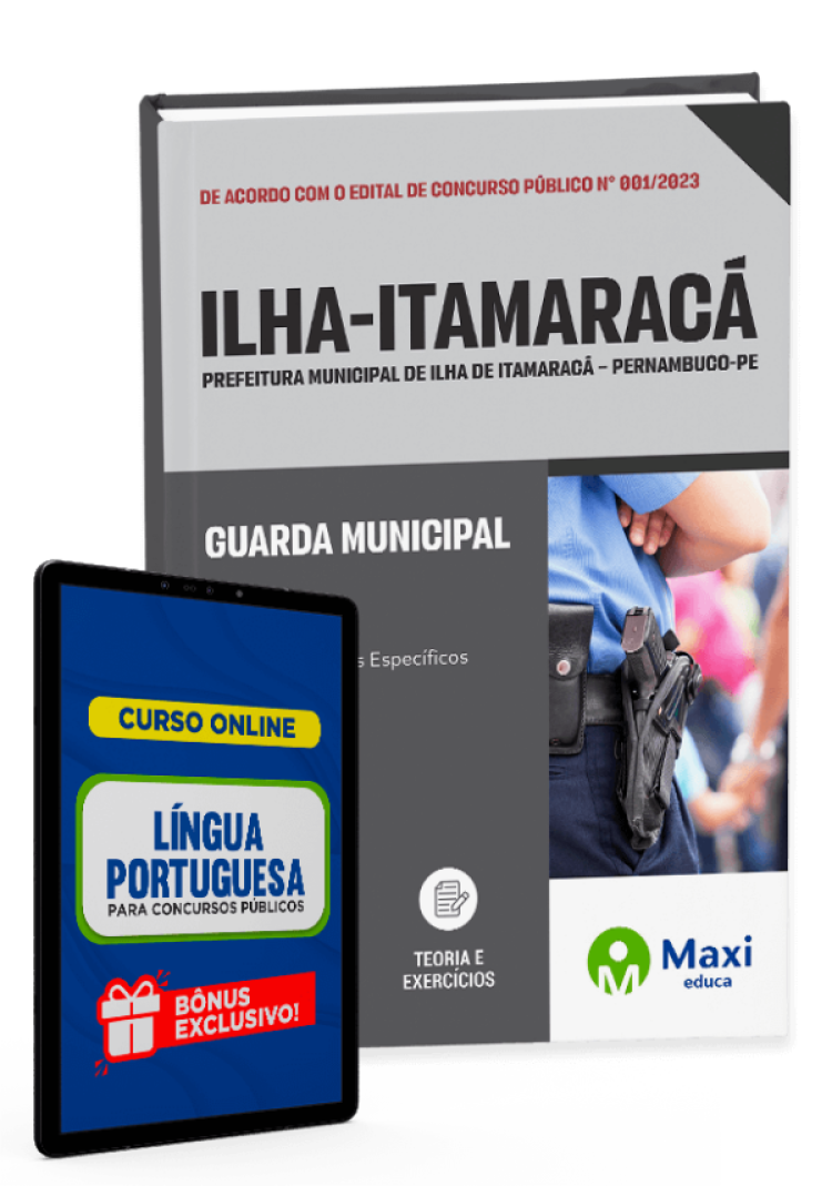 - Apostila Prefeitura de Ilha de Itamaracá - PE - 2023 Guarda Municipal