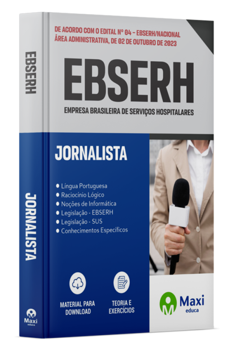 - Apostila EBSERH 2023 Jornalista