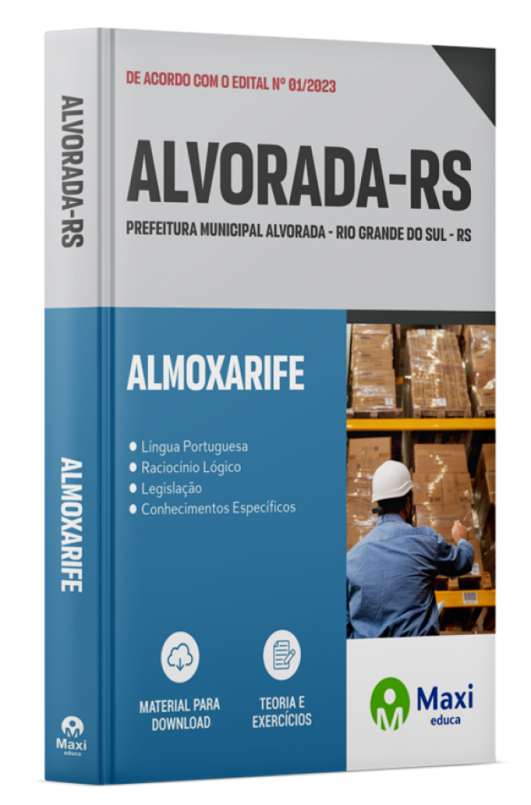 - Apostila Prefeitura Alvorada - RS - 2023 Almoxarife