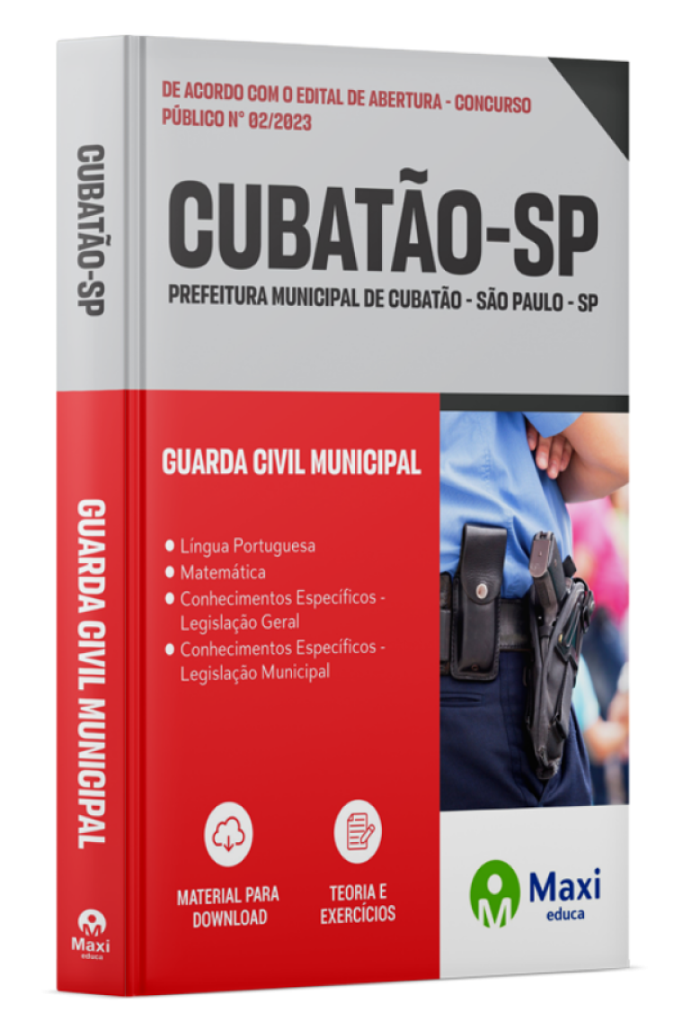 - Apostila Prefeitura de Cubatão - SP - 2023 Guarda Civil Municipal